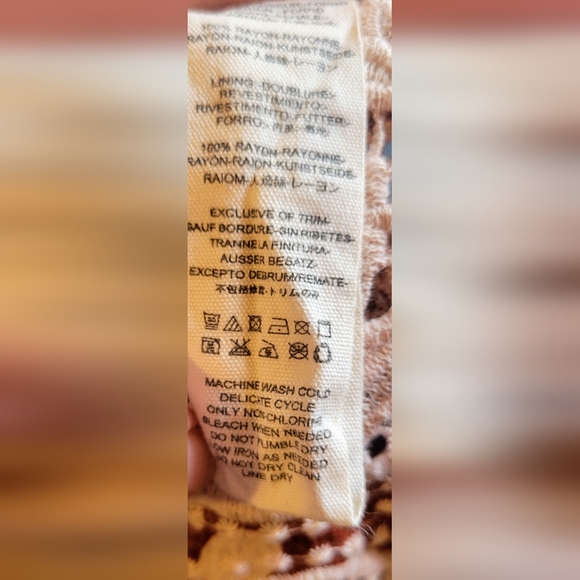 Free People Lunch Date Rust Polka Dot Adjustable Boho Halter Top, Babydoll M EUC - Picture 15 of 15